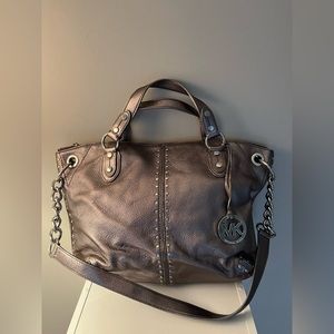 Silver Studded Michael Kors Tote